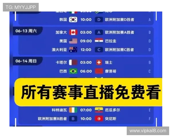 世界杯直播全攻略：如何在线观看每场比赛实现零错过